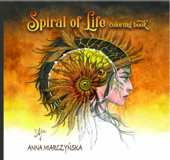 Spiral of Life Coloring book